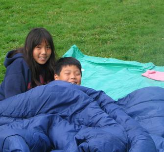 Sleeping on the Front Lawn